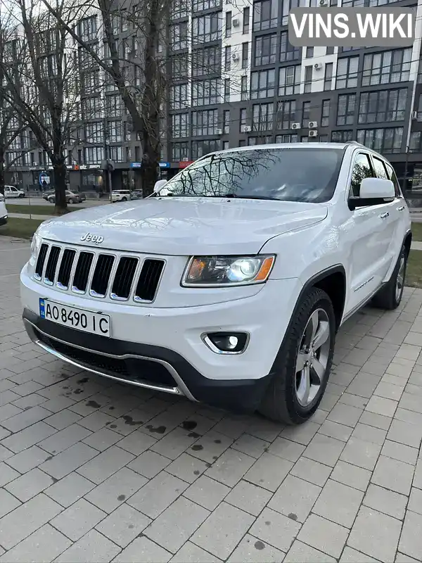 Внедорожник / Кроссовер Jeep Grand Cherokee 2014 2.99 л. Автомат обл. Закарпатская, Ужгород - Фото 1/21