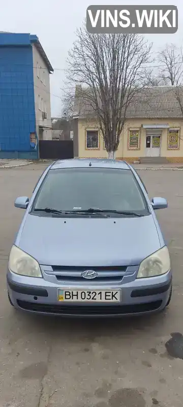 Хетчбек Hyundai Getz 2004 1.3 л. Автомат обл. Одеська, Рені - Фото 1/7