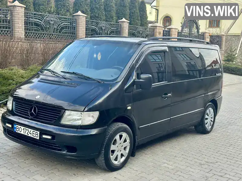 Мінівен Mercedes-Benz Vito 2001 2.2 л. обл. Тернопільська, Теребовля - Фото 1/21