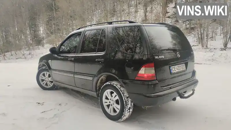 WDC1631131X751688 Mercedes-Benz M-Class 2001 Внедорожник / Кроссовер 2.69 л. Фото 4