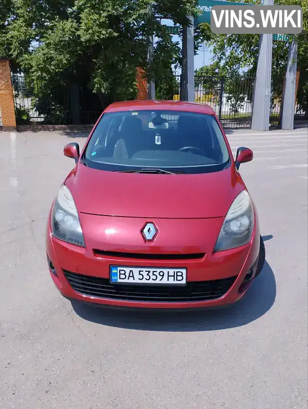 Минивэн Renault Grand Scenic 2010 1.4 л. обл. Кировоградская, Александрия - Фото 1/10