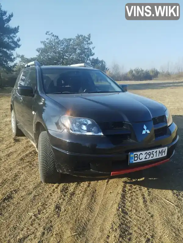 Внедорожник / Кроссовер Mitsubishi Outlander 2003 2 л. Ручная / Механика обл. Львовская, Яворов - Фото 1/14