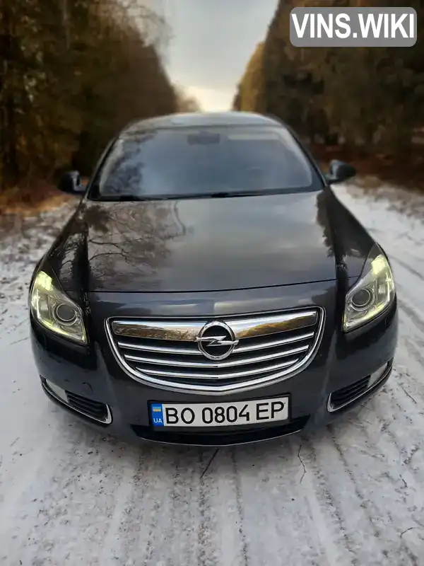 Седан Opel Insignia 2009 1.96 л. Автомат обл. Тернопільська, Бучач - Фото 1/21