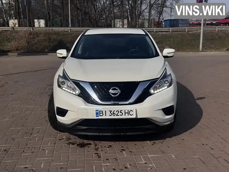 5N1AZ2MH0FN248214 Nissan Murano 2015 Позашляховик / Кросовер 3.5 л. Фото 2