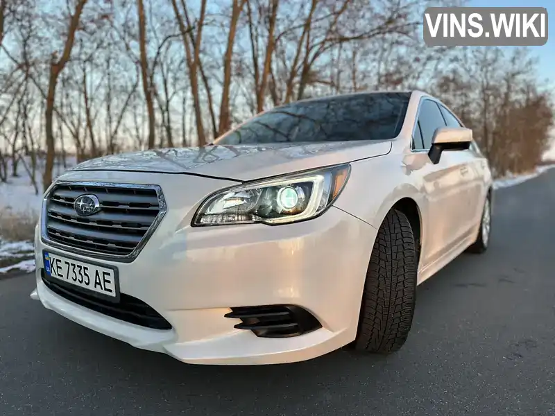 Седан Subaru Legacy 2016 2.46 л. Вариатор обл. Днепропетровская, Днепр (Днепропетровск) - Фото 1/21