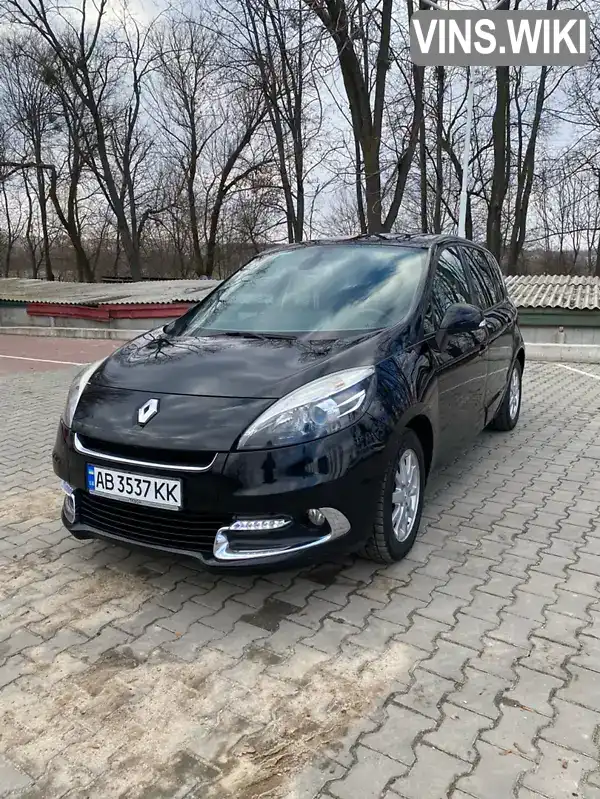 Мінівен Renault Scenic 2012 1.6 л. Ручна / Механіка обл. Вінницька, Вінниця - Фото 1/21