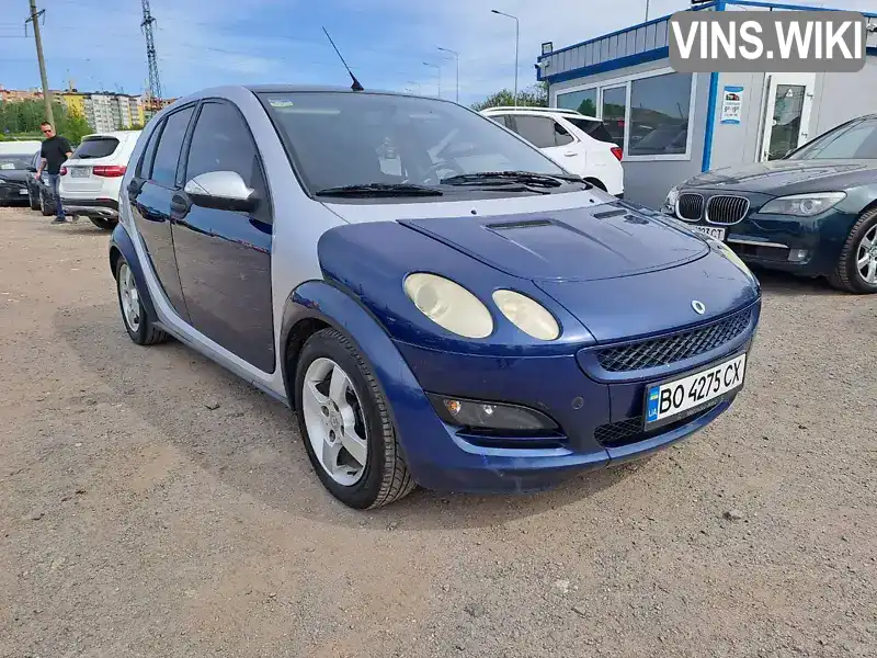 WME4540301B022935 Smart Forfour 2004 Хэтчбек 1.12 л. Фото 2