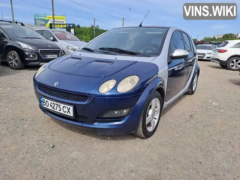 WME4540301B022935 Smart Forfour 2004 Хэтчбек 1.12 л. Фото 4