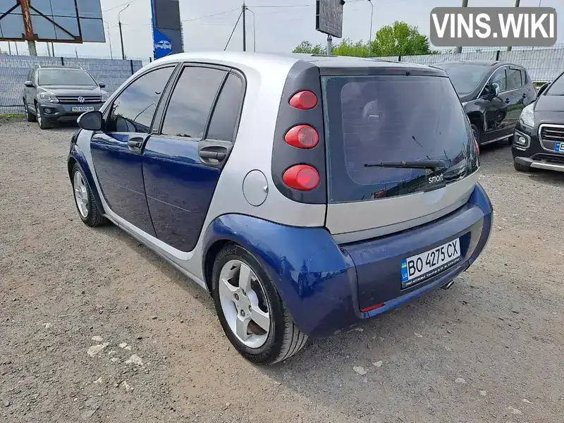 WME4540301B022935 Smart Forfour 2004 Хэтчбек 1.12 л. Фото 6