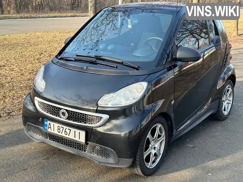 Купе Smart Fortwo 2013 0.8 л. Автомат обл. Київська, Бровари - Фото 1/16