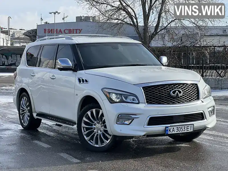 Внедорожник / Кроссовер Infiniti QX80 2015 5.6 л. Автомат обл. Киевская, Киев - Фото 1/21