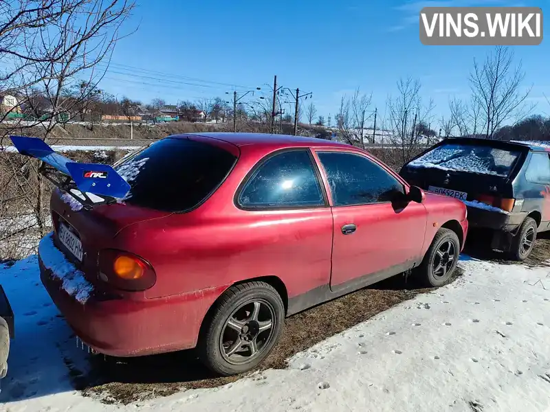 Ліфтбек Hyundai Accent 1995 1.34 л. Ручна / Механіка обл. Хмельницька, Ізяслав - Фото 1/12