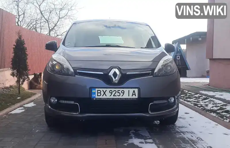 Мінівен Renault Scenic 2014 1.46 л. Ручна / Механіка обл. Вінницька, Вінниця - Фото 1/21