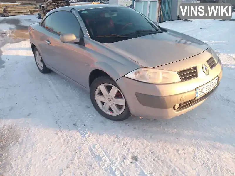 Кабриолет Renault Megane 2006 1.6 л. Ручная / Механика обл. Киевская, Буча - Фото 1/21