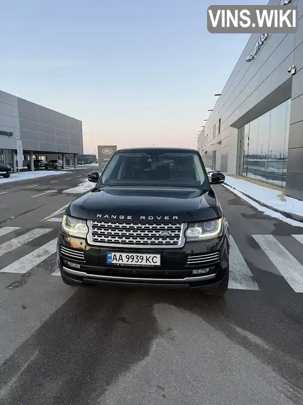 Позашляховик / Кросовер Land Rover Range Rover 2016 4.37 л. Автомат обл. Київська, Київ - Фото 1/18