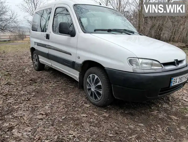 VF7MBWJZF65355959 Citroen Berlingo 1999 Минивэн 1.87 л. Фото 2