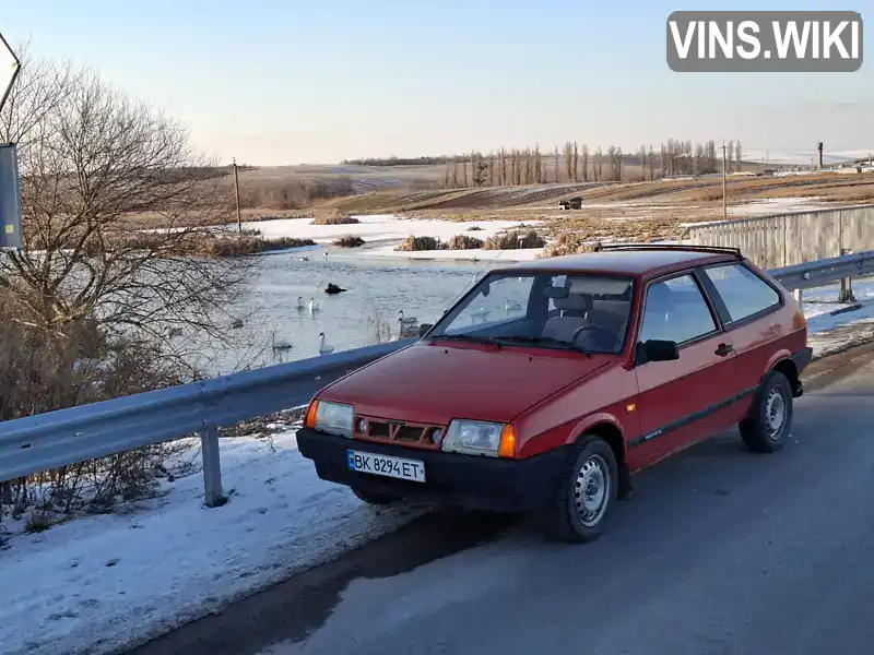 Хетчбек ВАЗ / Lada 2108 1995 1.1 л. Ручна / Механіка обл. Рівненська, Рівне - Фото 1/21