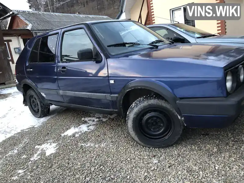 Хэтчбек Volkswagen Golf 1988 1.6 л. Ручная / Механика обл. Ивано-Франковская, Снятин - Фото 1/12