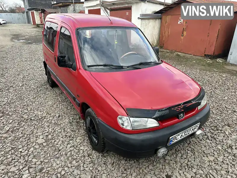 VF35CKFXE60093249 Peugeot Partner 1998 Мінівен 1.39 л. Фото 5