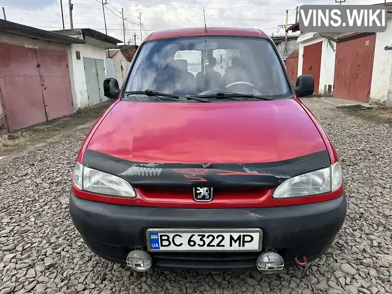 VF35CKFXE60093249 Peugeot Partner 1998 Мінівен 1.39 л. Фото 8