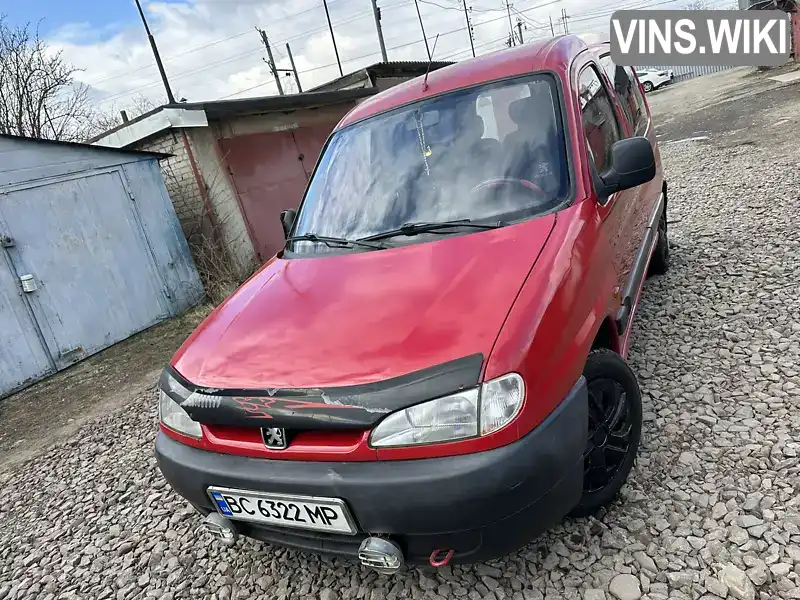 VF35CKFXE60093249 Peugeot Partner 1998 Минивэн 1.39 л. Фото 9