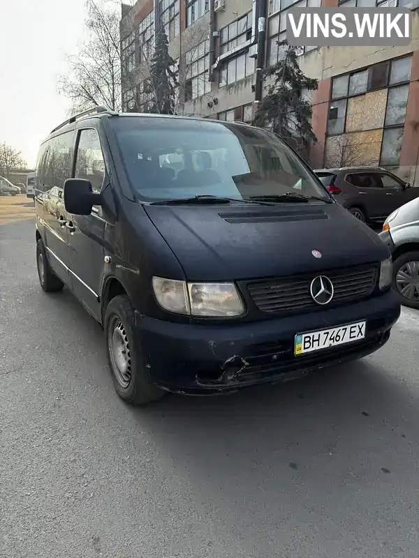 Минивэн Mercedes-Benz Vito 1998 2.3 л. Ручная / Механика обл. Одесская, Одесса - Фото 1/16