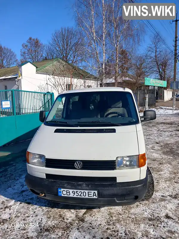 Мінівен Volkswagen Transporter 1998 1.9 л. Ручна / Механіка обл. Чернігівська, Чернігів - Фото 1/12