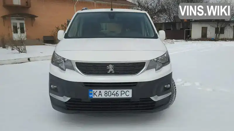 VR3EC9HPAKJ841118 Peugeot Rifter 2019 Мінівен 1.56 л. Фото 2