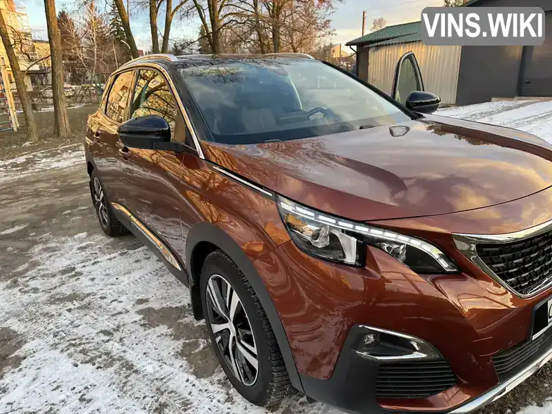 Позашляховик / Кросовер Peugeot 3008 2018 2 л. обл. Львівська, Золочів - Фото 1/17