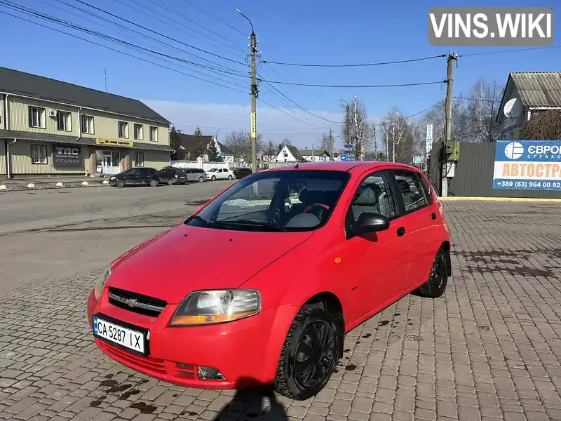 Хетчбек Chevrolet Kalos 2005 1.15 л. Ручна / Механіка обл. Черкаська, Жашків - Фото 1/14