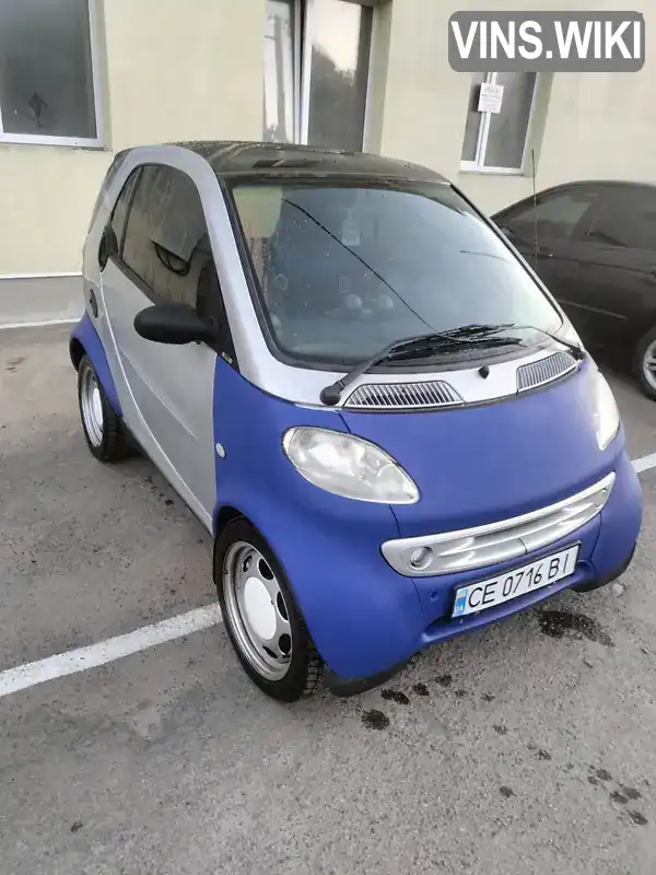 Купе Smart Fortwo 2001 0.6 л. обл. Рівненська, Острог - Фото 1/12