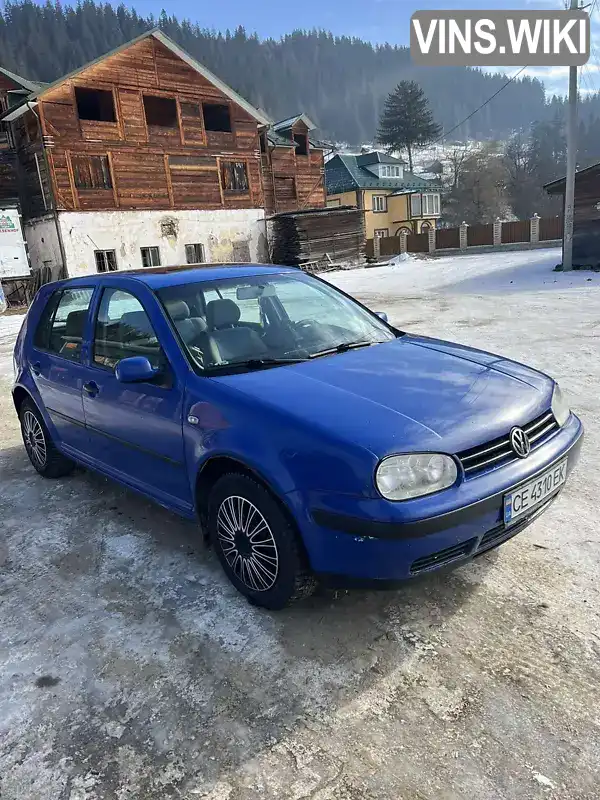 Хетчбек Volkswagen Golf 2000 1.9 л. Ручна / Механіка обл. Чернівецька, Путила - Фото 1/17