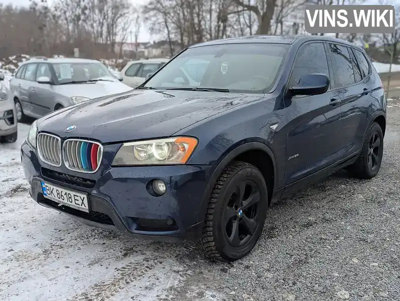 Внедорожник / Кроссовер BMW X3 2011 3 л. Автомат обл. Ровенская, Ровно - Фото 1/21