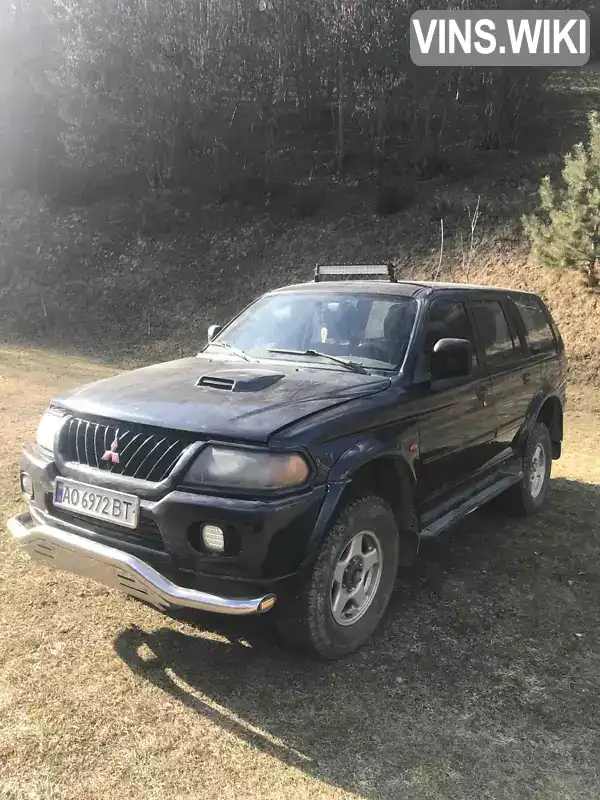 Внедорожник / Кроссовер Mitsubishi Pajero 2001 2.48 л. Ручная / Механика обл. Закарпатская, Межгорье - Фото 1/8