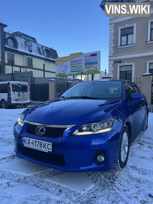 JTHKD5BH602045525 Lexus CT 2011 Хэтчбек 1.8 л. Фото 2