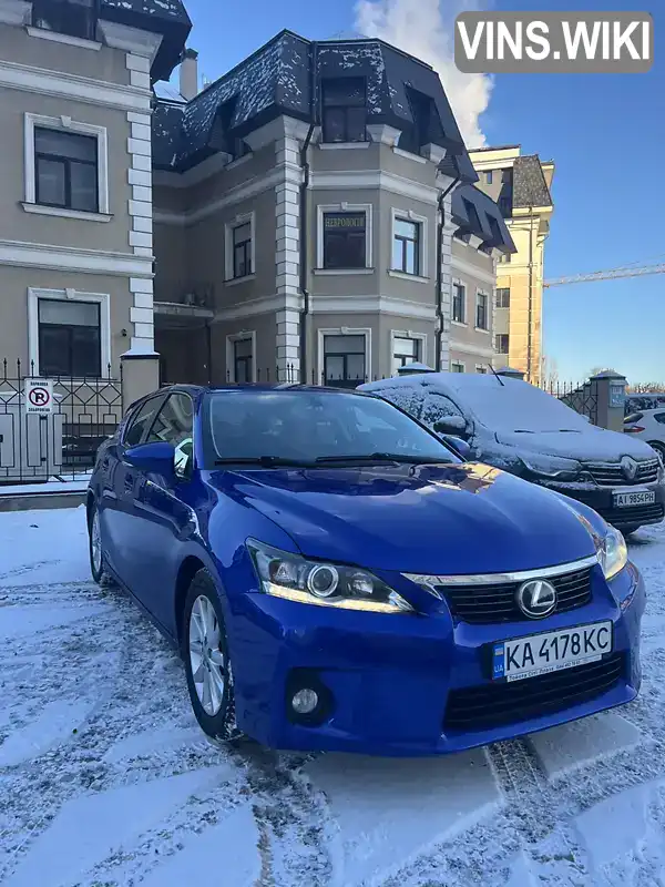 JTHKD5BH602045525 Lexus CT 2011 Хэтчбек 1.8 л. Фото 5