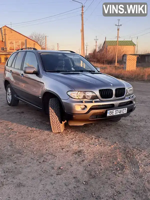 Внедорожник / Кроссовер BMW X5 2004 2.99 л. Автомат обл. Николаевская, Вознесенск - Фото 1/21