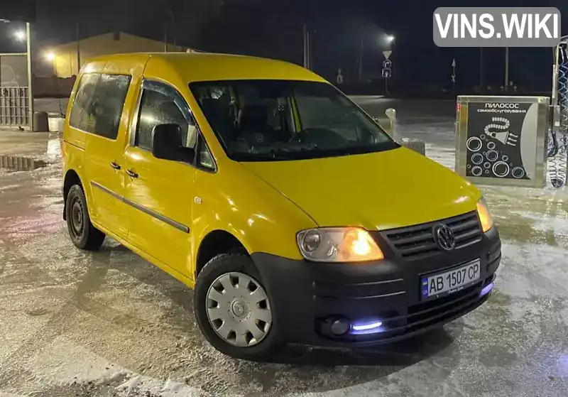 Мінівен Volkswagen Caddy 2005 1.97 л. Ручна / Механіка обл. Вінницька, Вапнярка - Фото 1/16