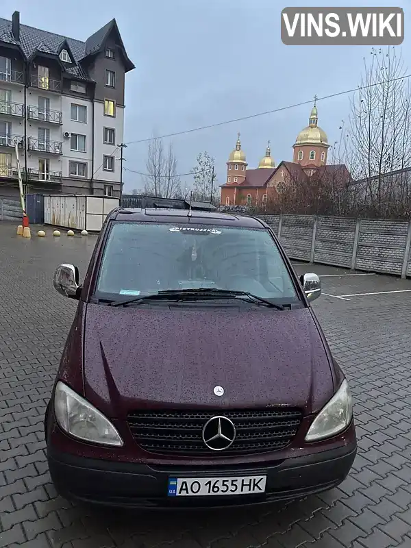 Мінівен Mercedes-Benz Vito 2004 2.15 л. Ручна / Механіка обл. Закарпатська, Ужгород - Фото 1/17