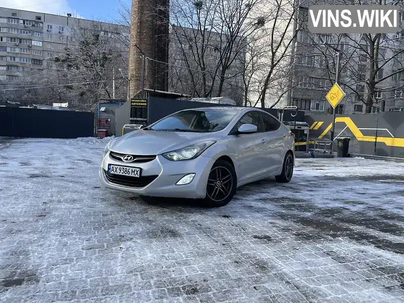 Седан Hyundai Elantra 2012 1.59 л. Автомат обл. Харківська, Харків - Фото 1/21