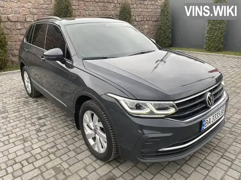 WVGZZZ5NZMW072178 Volkswagen Tiguan 2021 Позашляховик / Кросовер 1.97 л. Фото 1