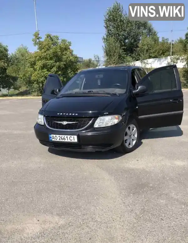 Минивэн Chrysler Voyager 2003 2.5 л. Ручная / Механика обл. Закарпатская, Ужгород - Фото 1/10