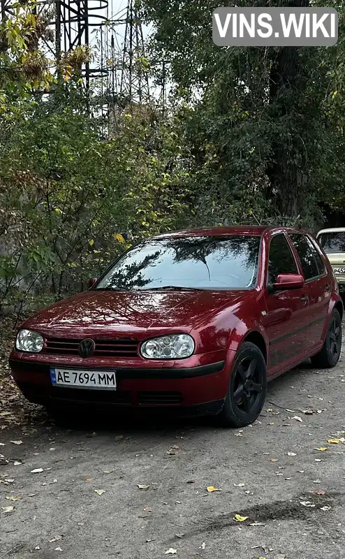 Хетчбек Volkswagen Golf 1998 1.9 л. Ручна / Механіка обл. Дніпропетровська, Дніпро (Дніпропетровськ) - Фото 1/21