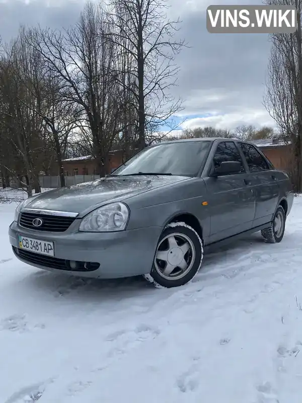 Седан ВАЗ / Lada 2170 Priora 2007 1.6 л. Ручна / Механіка обл. Чернігівська, Чернігів - Фото 1/7