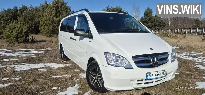 Мінівен Mercedes-Benz Vito 2011 2.2 л. Ручна / Механіка обл. Хмельницька, Славута - Фото 1/12