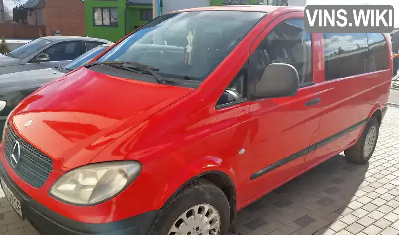 Мінівен Mercedes-Benz Vito 2007 2.15 л. обл. Тернопільська, Тернопіль - Фото 1/11