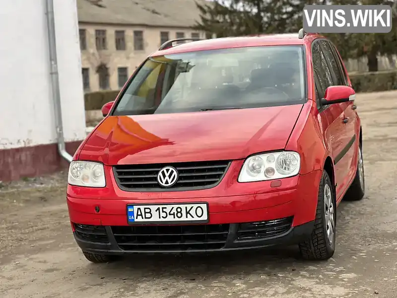 Мінівен Volkswagen Touran 2003 1.6 л. Ручна / Механіка обл. Вінницька, Вапнярка - Фото 1/21