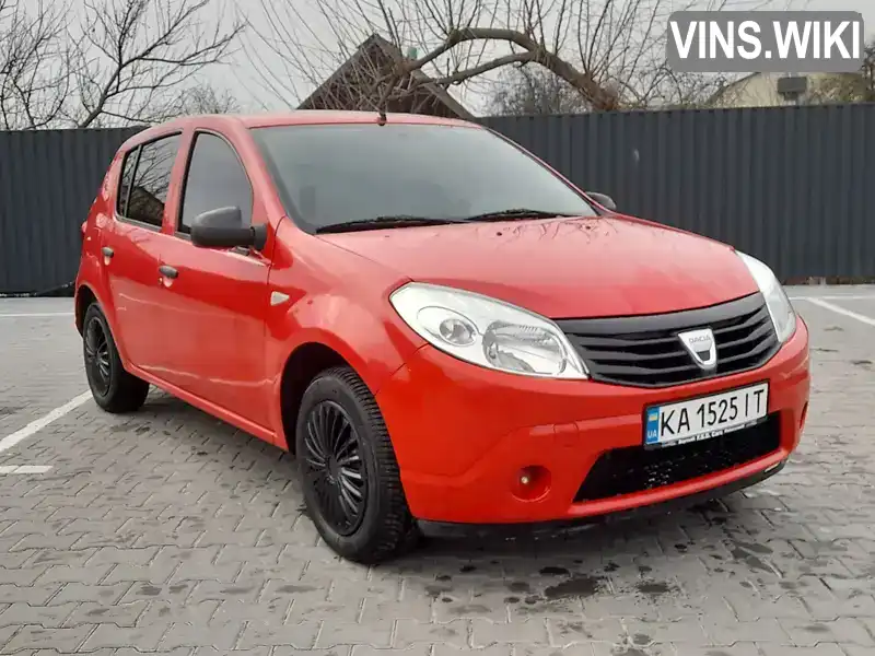 UU1BSD4EH41061591 Dacia Sandero 2009 Хэтчбек 1.4 л. Фото 2