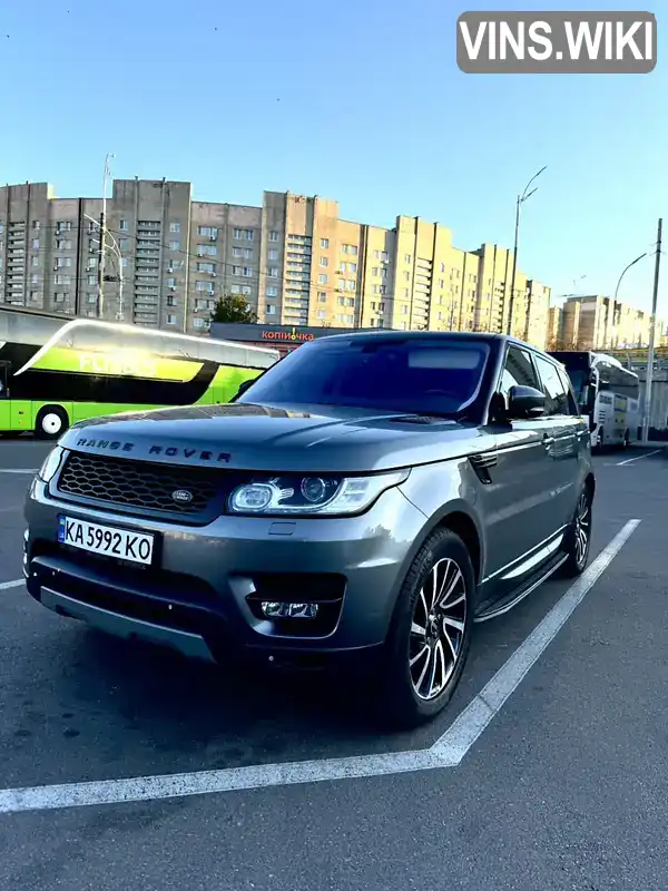 Внедорожник / Кроссовер Land Rover Range Rover Sport 2016 2.99 л. Автомат обл. Киевская, Киев - Фото 1/17