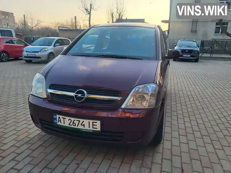 W0L0XCE7554239147 Opel Meriva 2005 Мікровен 1.6 л. Фото 2